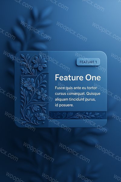 Elegant Floral Pattern Design for Textiles and Wallpapers