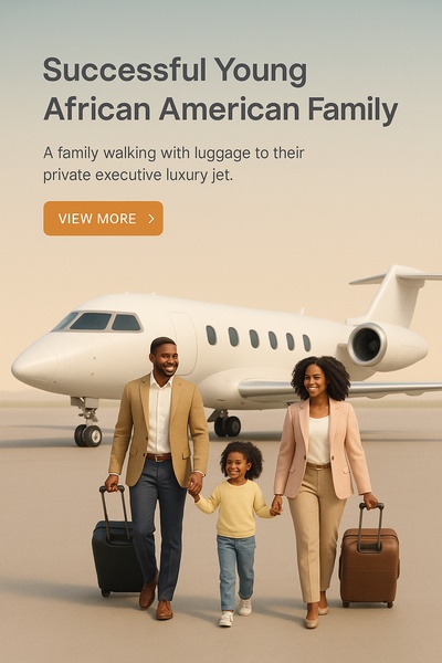 Luxurious Family Journey to Private Jet