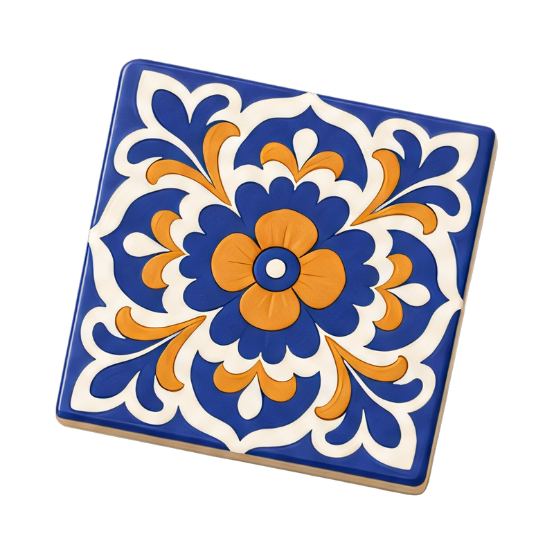 colorful talavera tile design