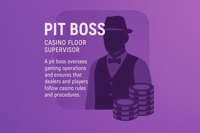 Professional Pit Boss Graphic with Gradient Background