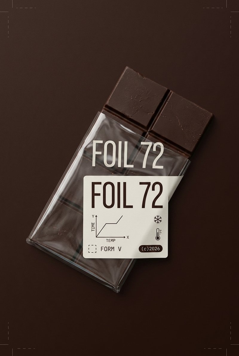 chocolate film texture