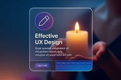 Candlelight in Hands: Effective UX Design Concept