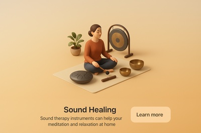 Sound Healing Therapy and Yoga Meditation for Wellness