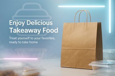 Promotional Image for Takeaway Food Service
