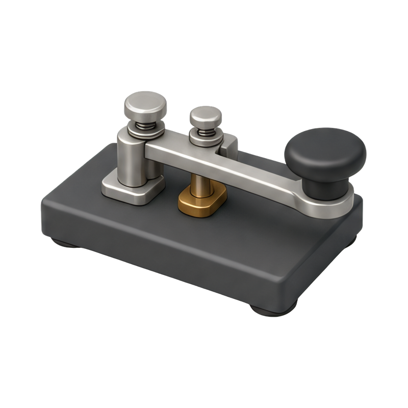 vintage morse code key