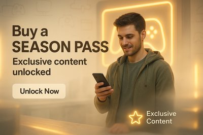 Promotional Graphic for Season Pass Purchase
