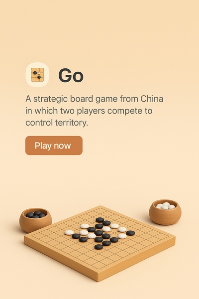 Strategic Go Game Scene with Informative Overlay