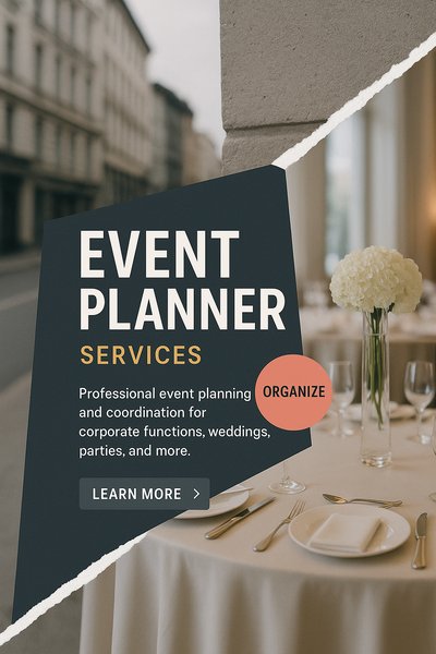 Layered Composition for Event Planning Services