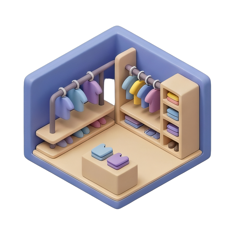 spacious walk-in closet design