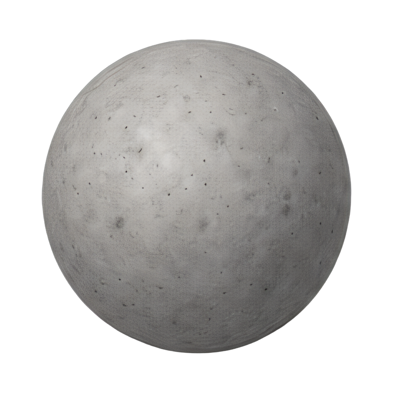 textured concrete ball