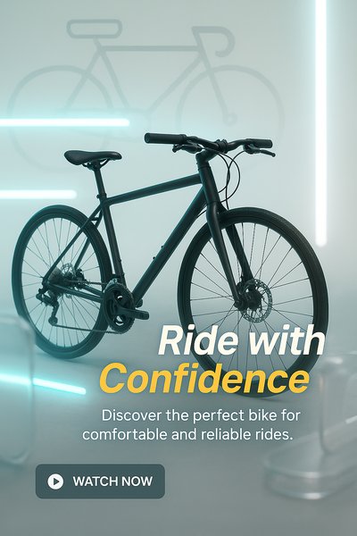 Promotional Image for Bicycle with Modern Design Elements