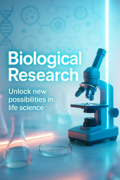 Modern Microscope Displaying Biological Research Theme
