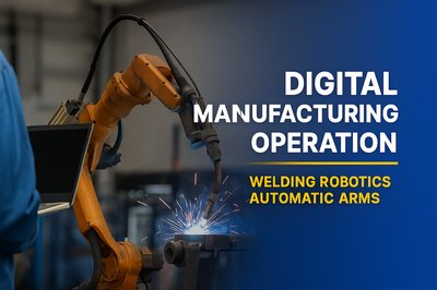 Welding Robotics Automation in Digital Manufacturing