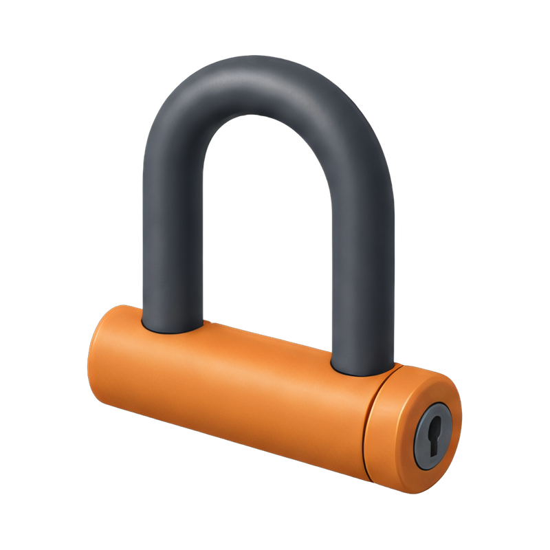 Durable u-shape bike lock