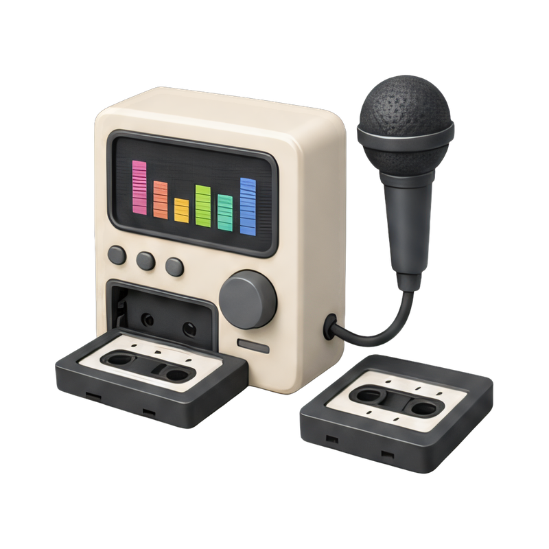 dual tape karaoke machine