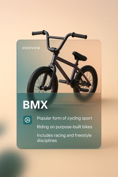 3D BMX Web Design Featuring Bicycle Illustration