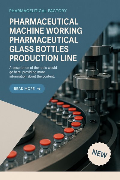 Medical Vials Production Line in Pharmaceutical Factory