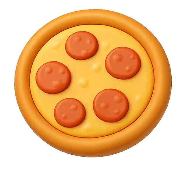 Colorful Toy Pizza Slices for Kids Play