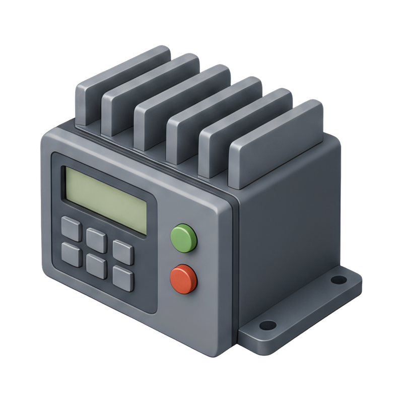 VFD frequency inverter in action