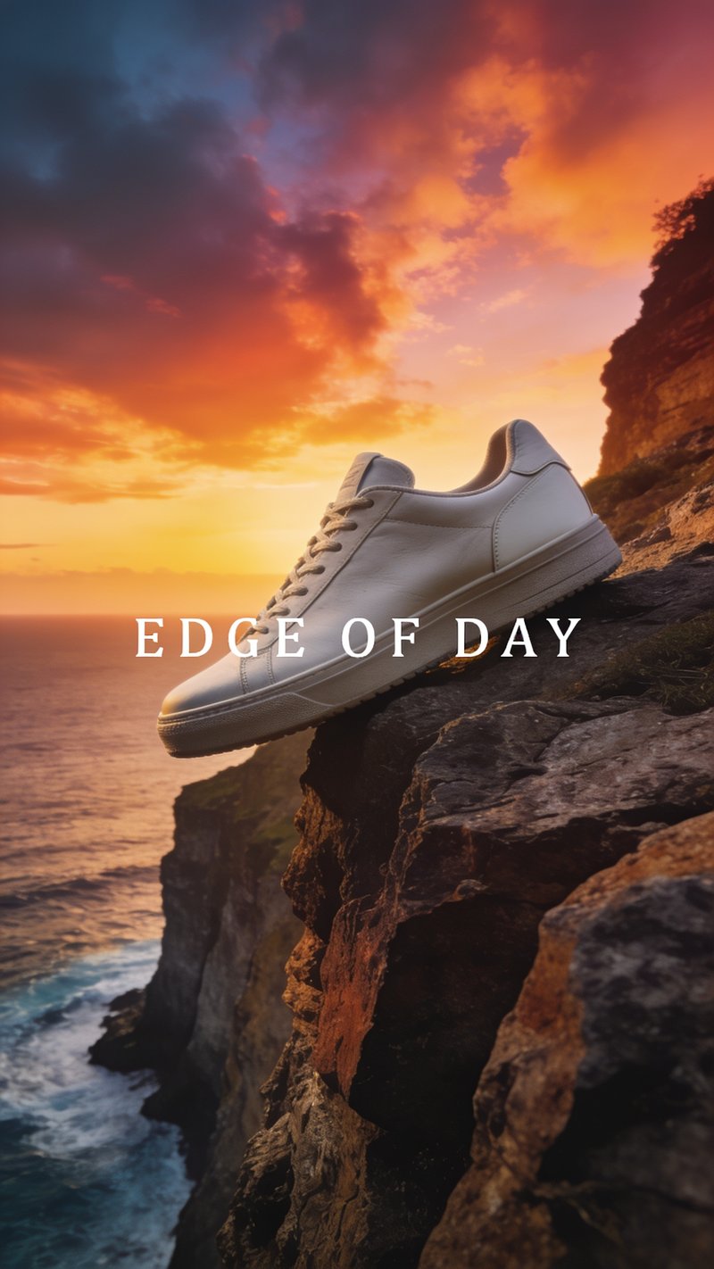 cliffside sunset view