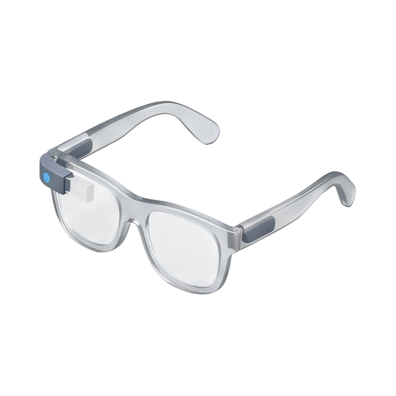 clear lens augmented reality glasses