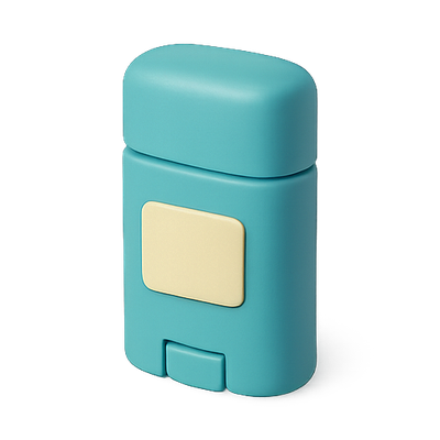 Stylish Blue Eco-Friendly Deodorant Stick