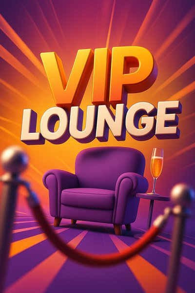 Dynamic VIP Lounge with Engaging Visual Elements