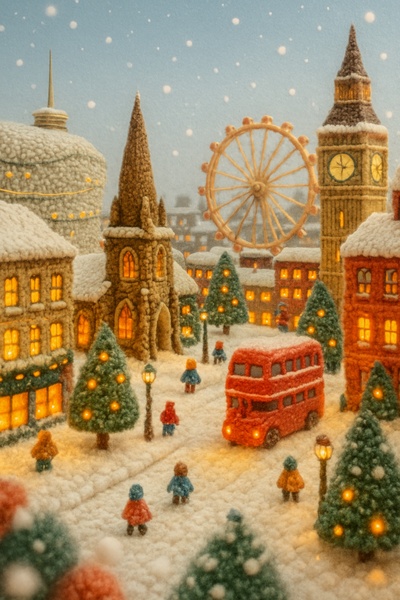 Charming Winter Wonderland in Birmingham's City Centre