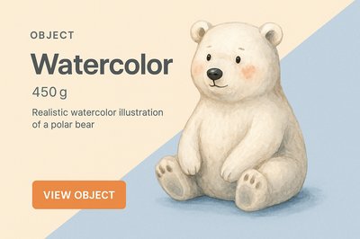 Charming Watercolor Animal Characters for Winter Wonderland