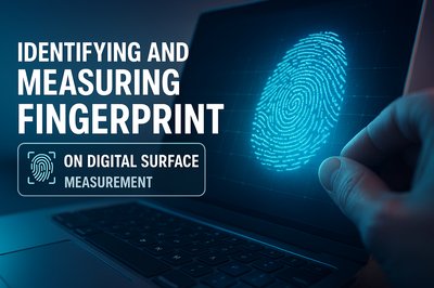 Digital Fingerprint Identification and Measurement Concept