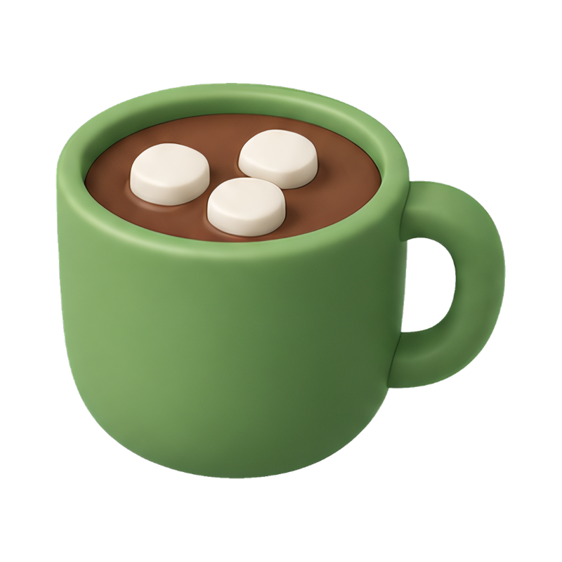 cozy mug of cocoa