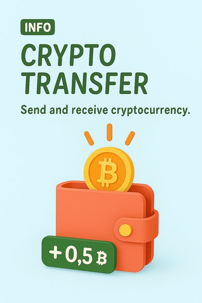 3D Illustration of Cryptocurrency Wallet with Bitcoin