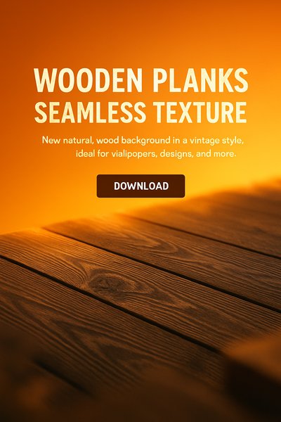 Seamless Wooden Planks Texture Background for Design Use