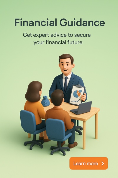 Expert Financial Advisor Offering Guidance in 3D Scene