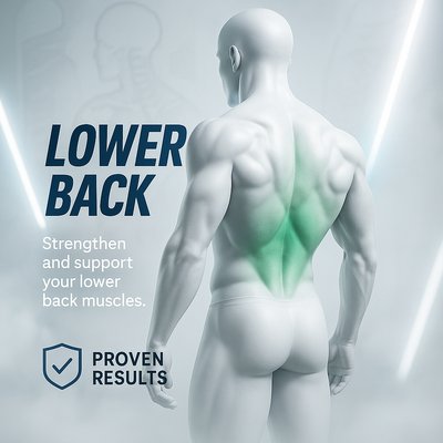 Promotional Graphic for Lower Back Support Product
