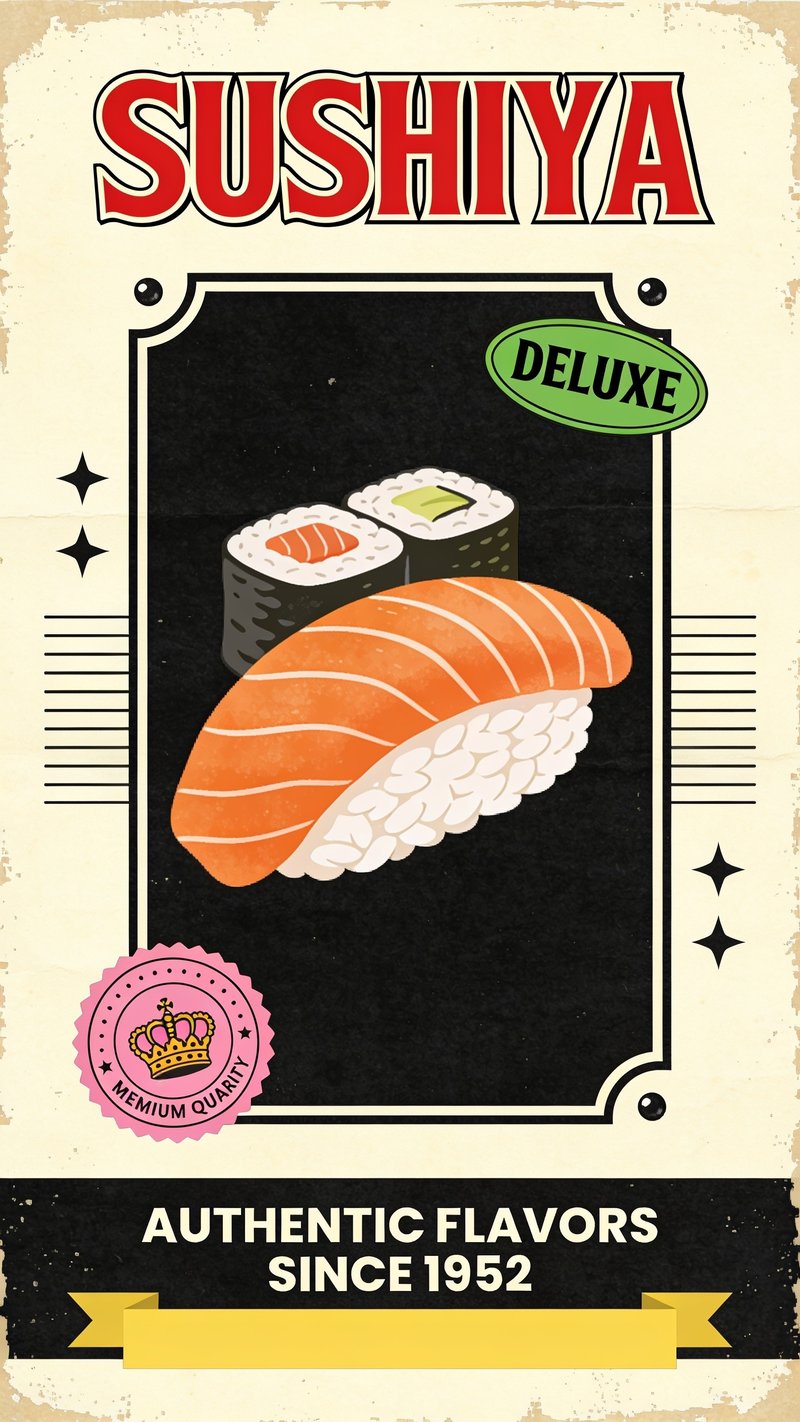 Sushiya Deluxe Poster