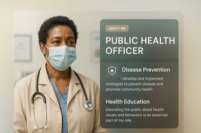 Public Health Officer: Strategies for Community Health