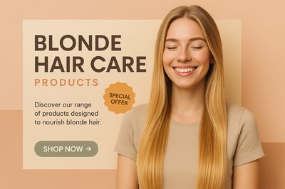Blonde Hair Care Products for Nourished Locks