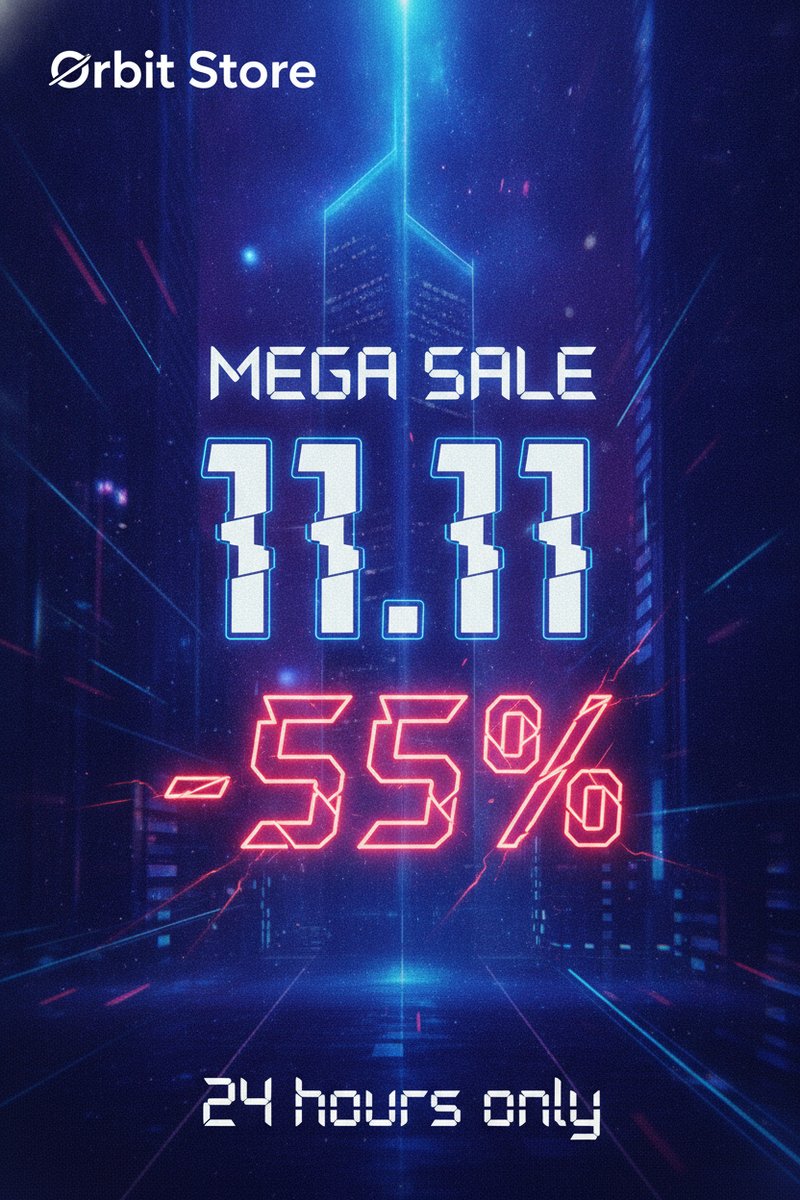11.11 mega sale banner