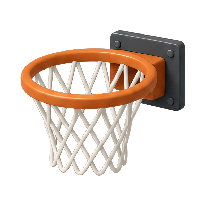 basketball hoop with net