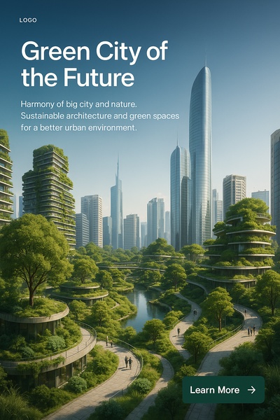 Green City of the Future: Urban Nature Harmony