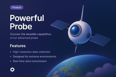 Landing Page Design for Advanced Probe Features
