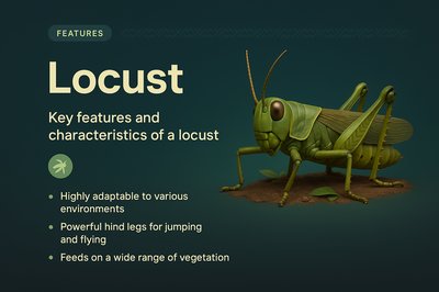 Detailed Overview of Locust Features and Characteristics