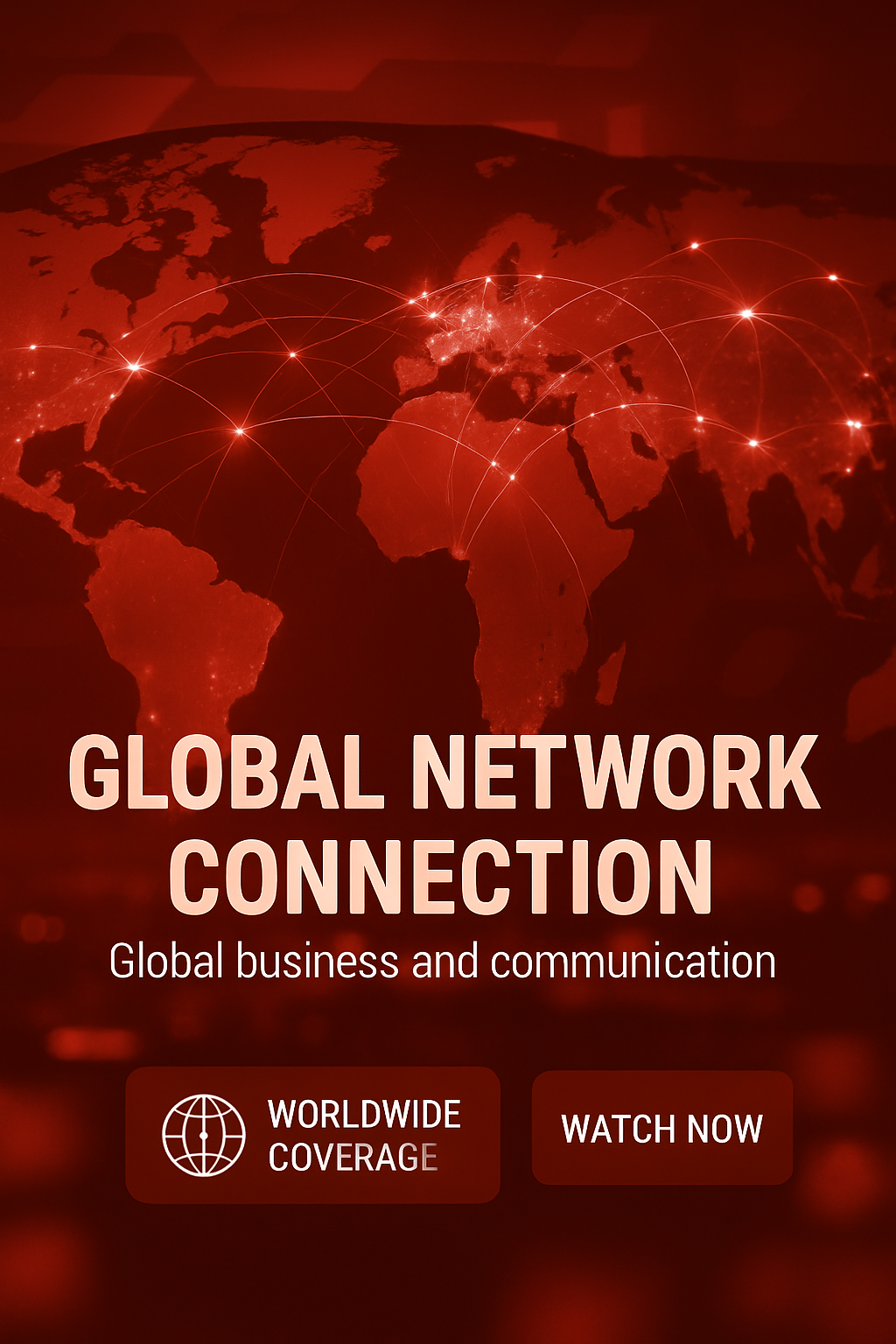 Global Network Connection Promotional Graphic