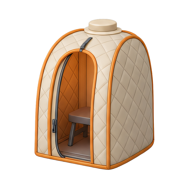 Portable infrared sauna tent