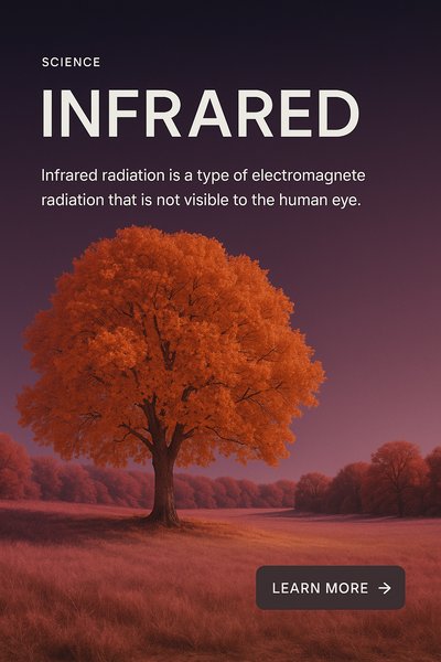 Stylish Infrared Web Design with Realism Focus