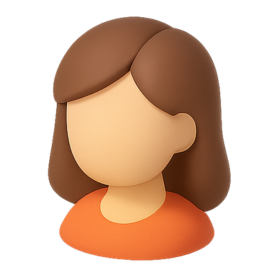 Minimalist 3D Character Illustration with Soft Colors