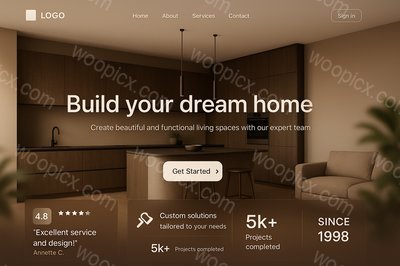 Dynamic Modern Landing Page Design 2026