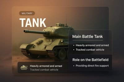 Military Tank Design with Informative Blocks