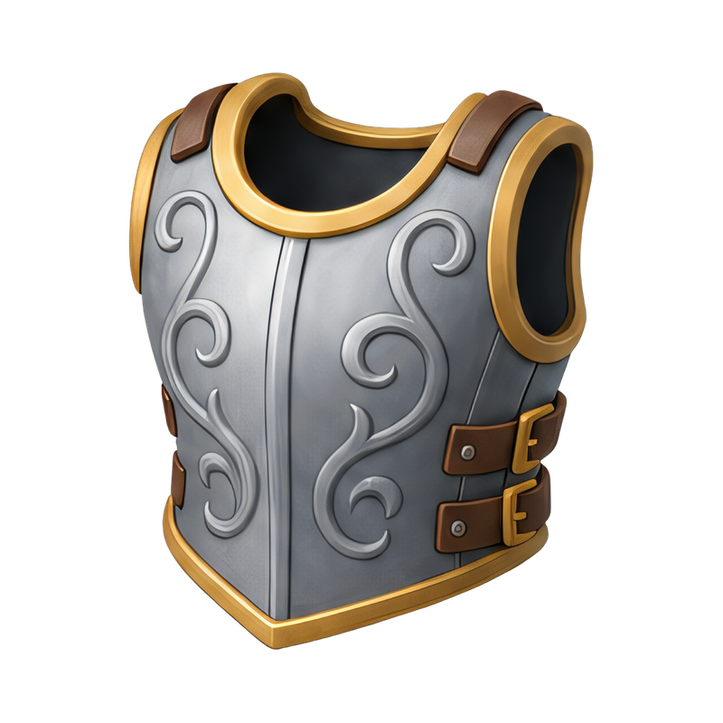 engraved chestplate design